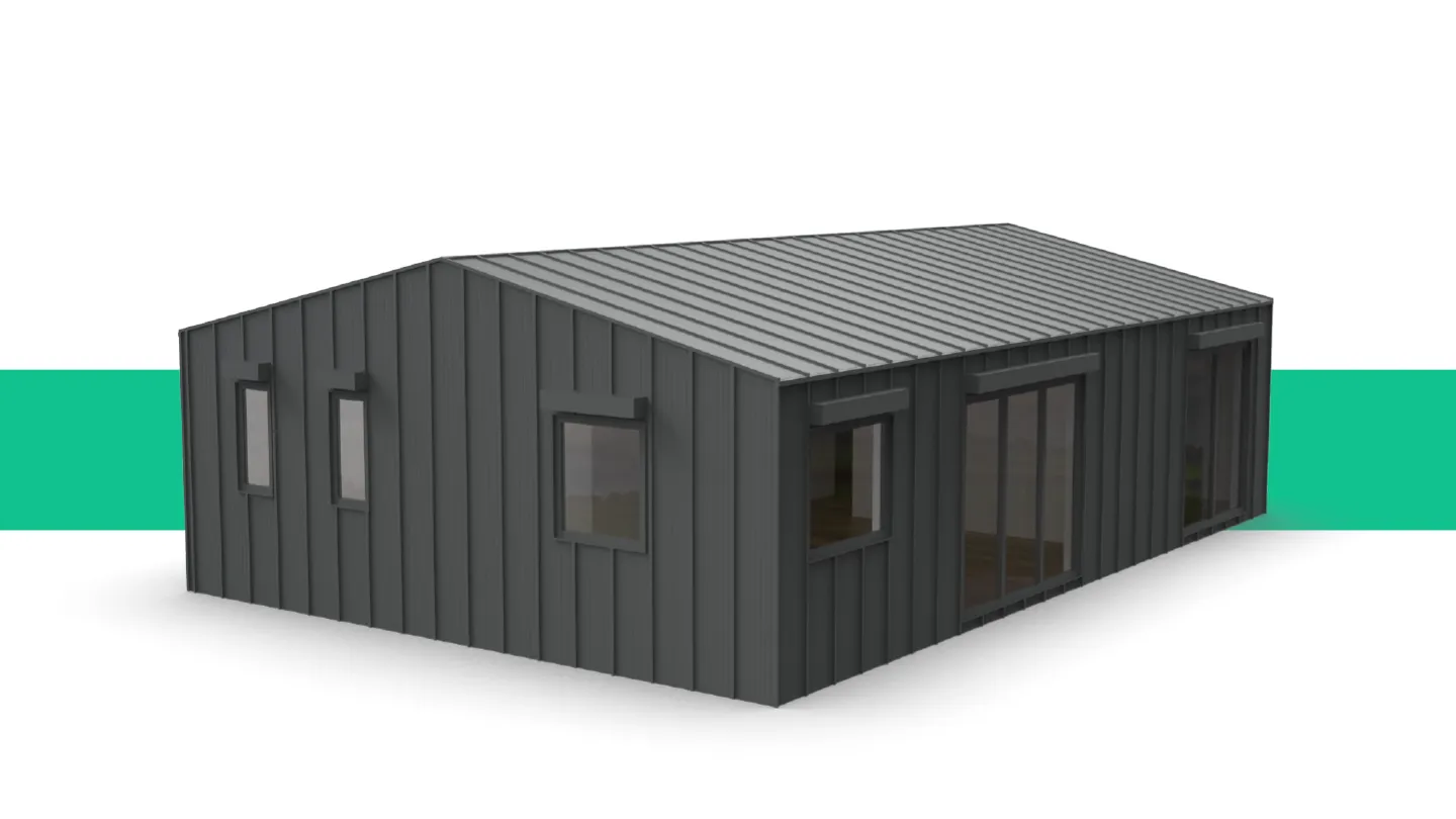 Dom Parterowy 100m- dom-modulowy-caloroczny-bez-pozwolenia-fasthome-producent